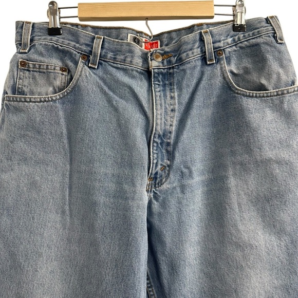 Vintage 90s Relaxed Jeans Arizona Jeans Loose Big Ring Spun Denim 38x32 - Picture 6 of 10